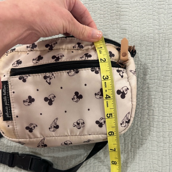 Petunia Pickle Bottom Cream and Black Fanny Pack/Crossbody Bag - Picture 8 of 8